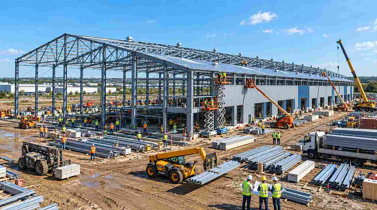 Steel Structure Manufacturers in Chakan MIDC