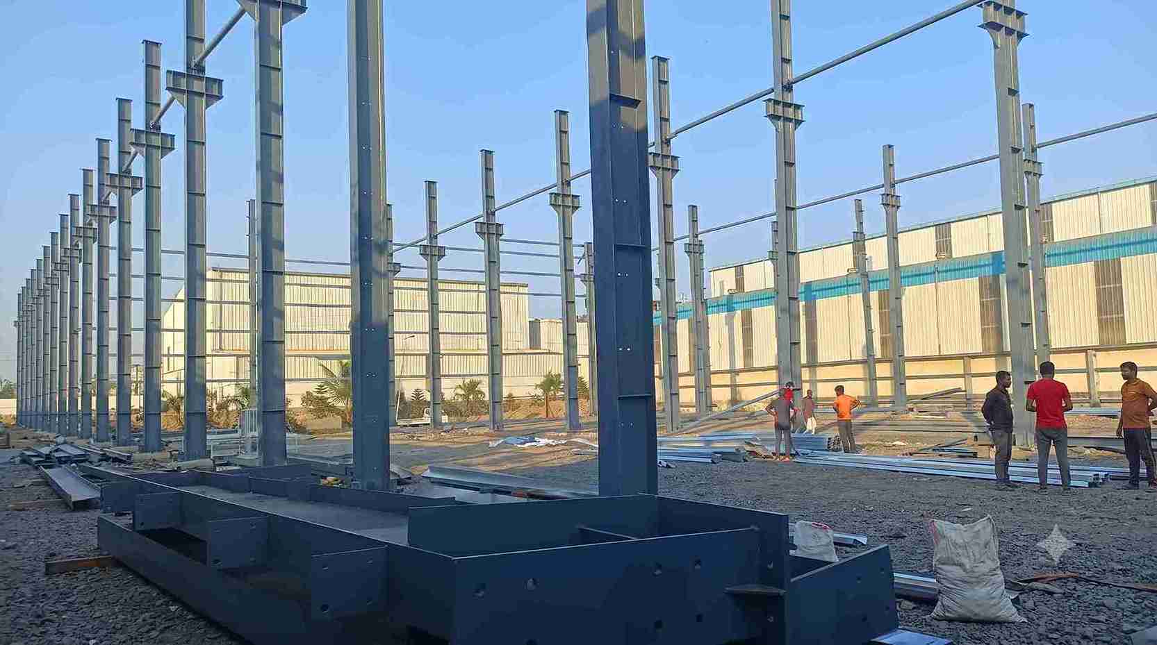 Steel Structure Manufacturers in Bhosari MIDC