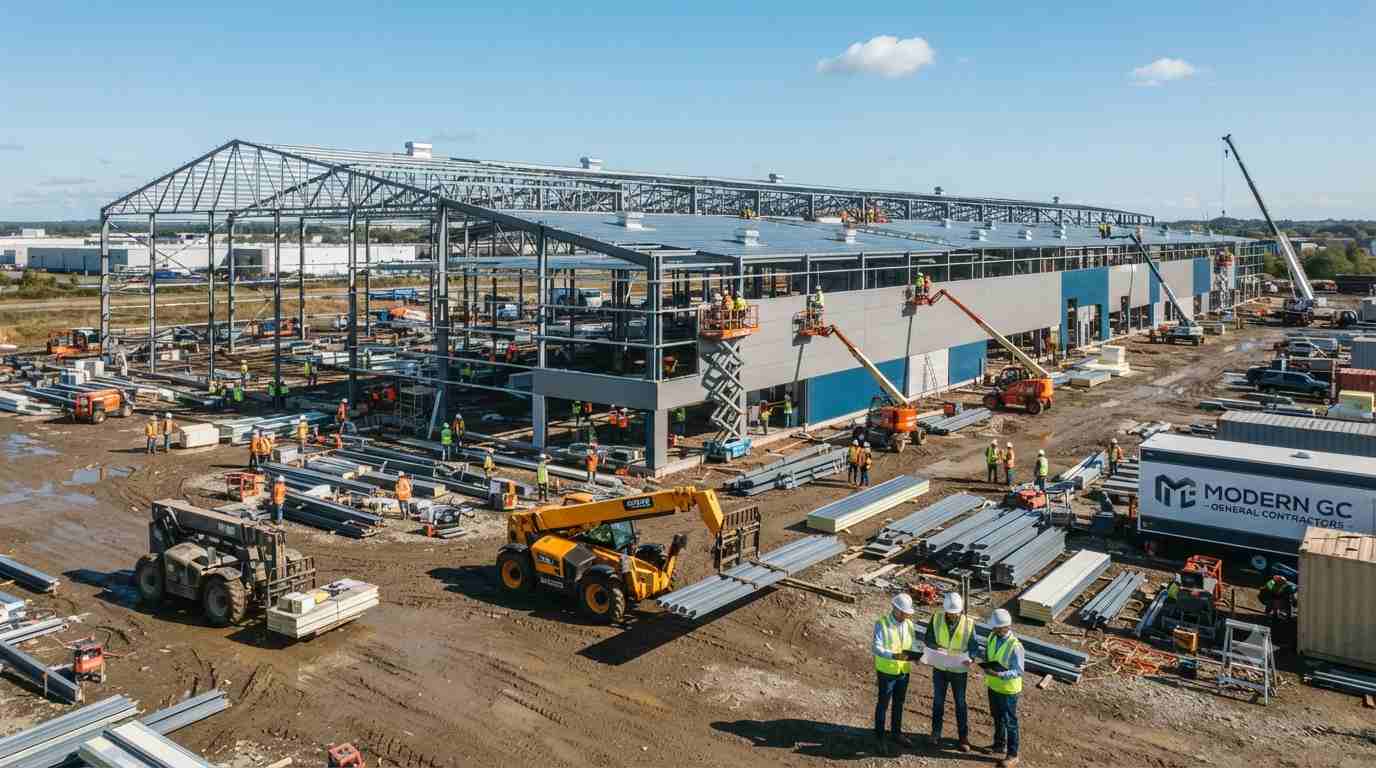 Warehouse Construction Company in Chakan MIDC